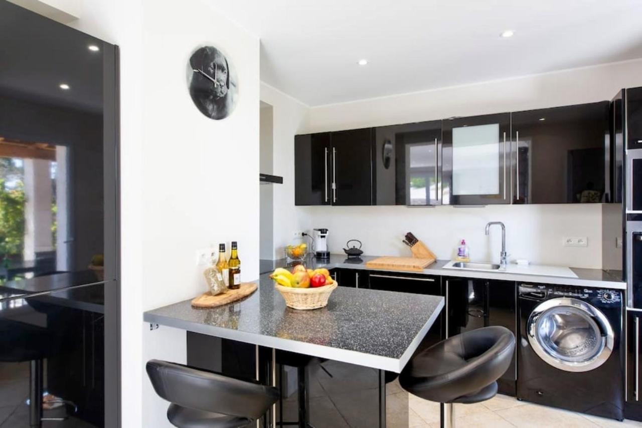 Cote D'Azur, Villa New Gold Dream With Heated And Privat Pool, Sea View Le Rouret Luaran gambar