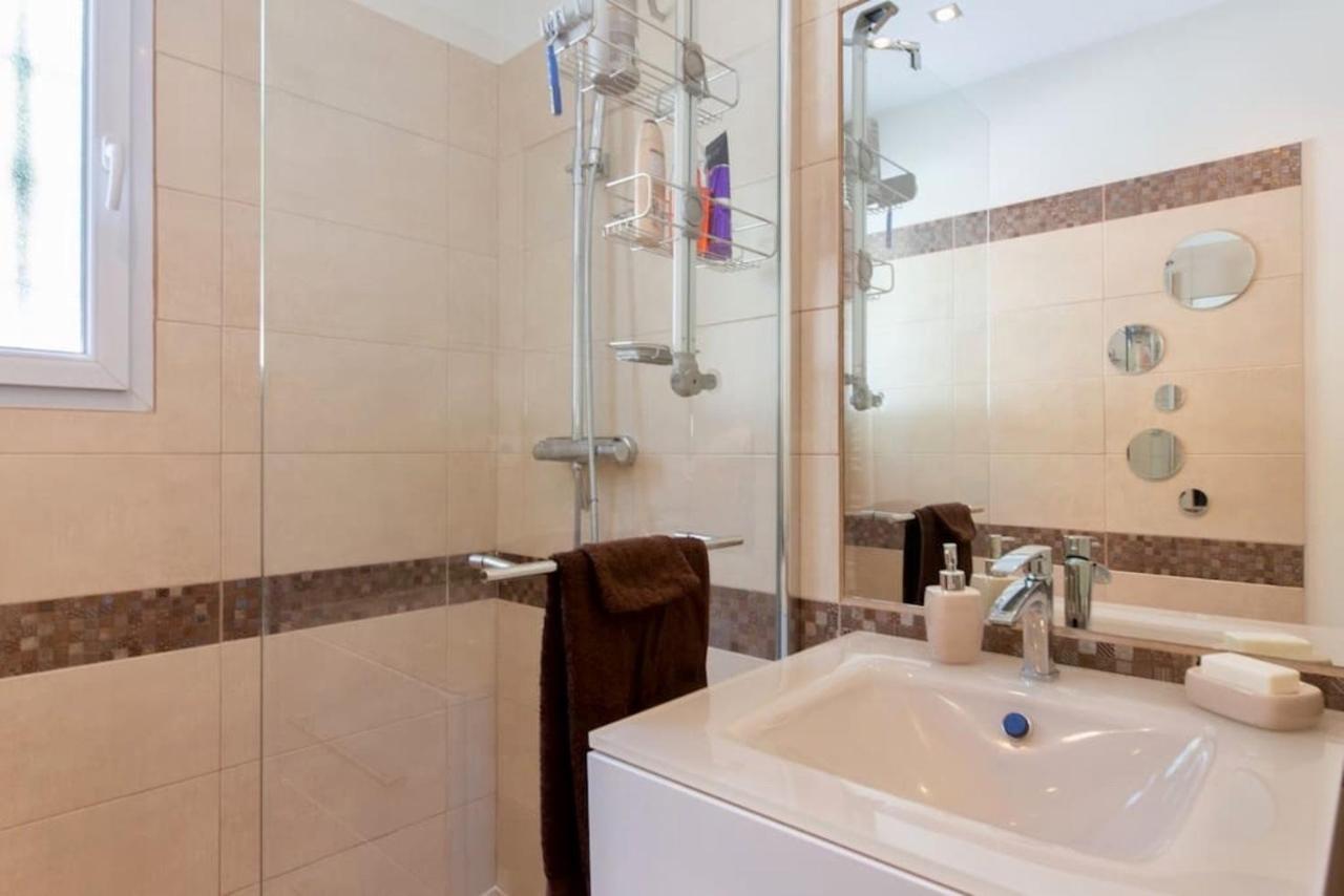 Cote D'Azur, Villa New Gold Dream With Heated And Privat Pool, Sea View Le Rouret Luaran gambar